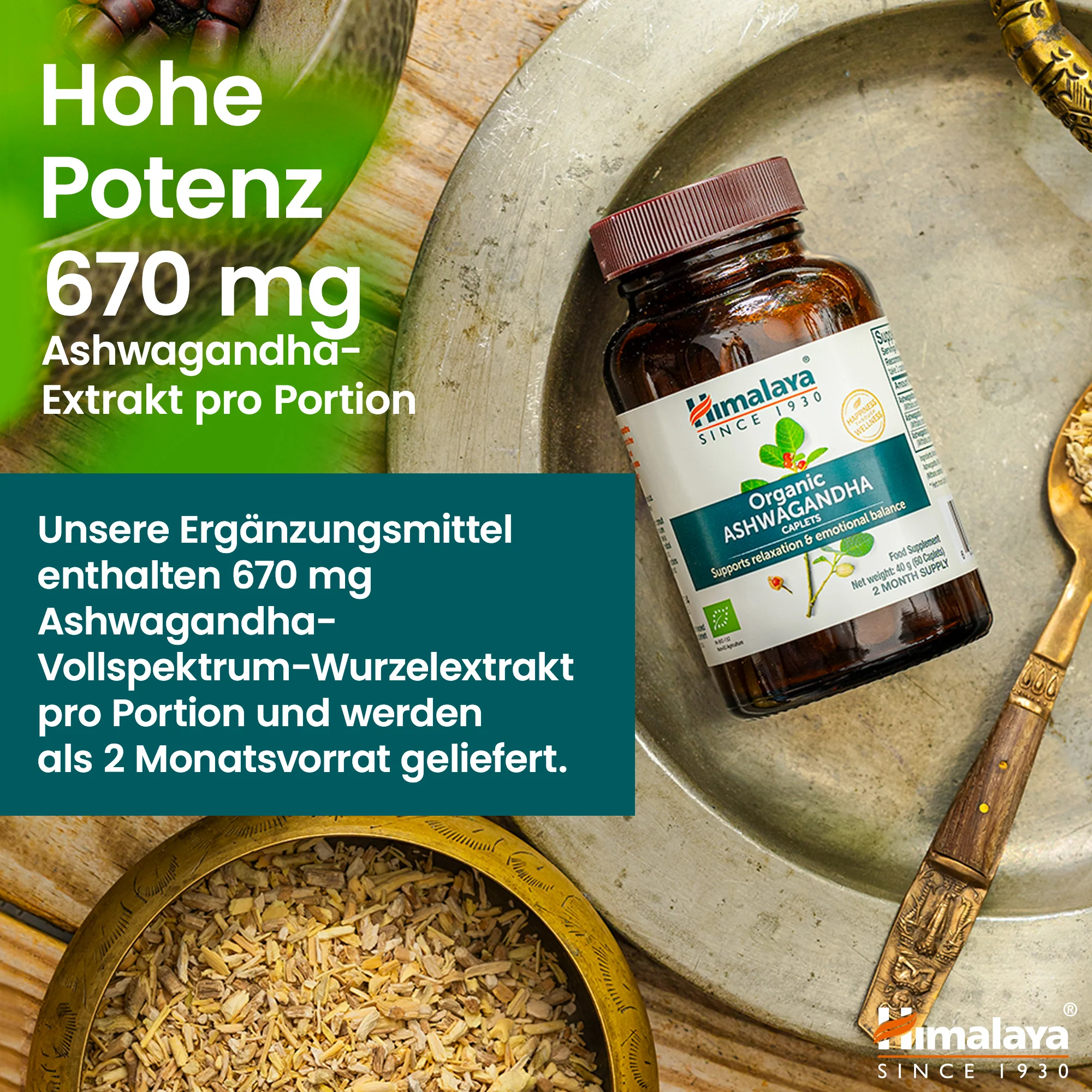 Himalaya Organic Ashwagandha (Indian Ginseng) - Image 6