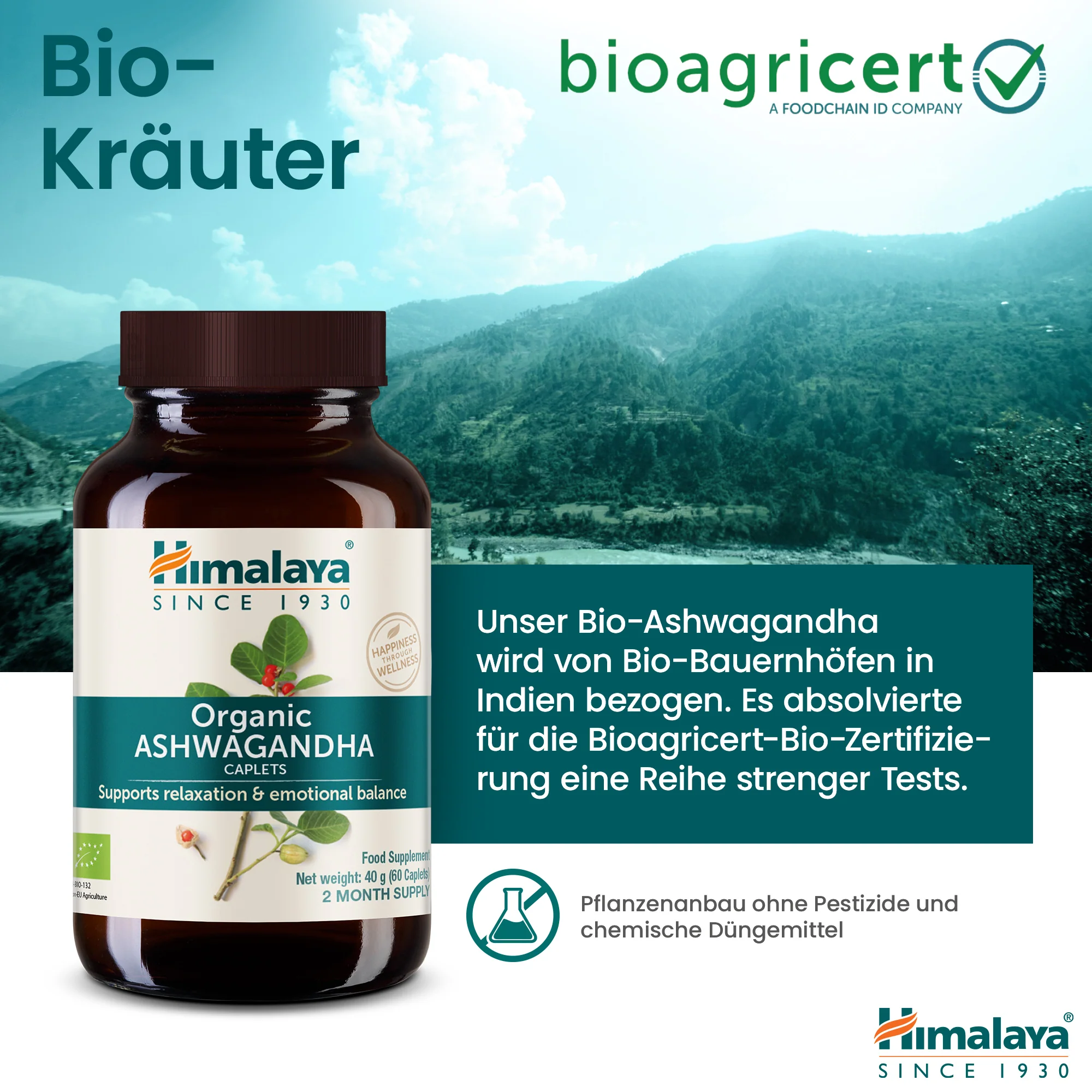Himalaya Organic Ashwagandha (Indian Ginseng) - Image 8