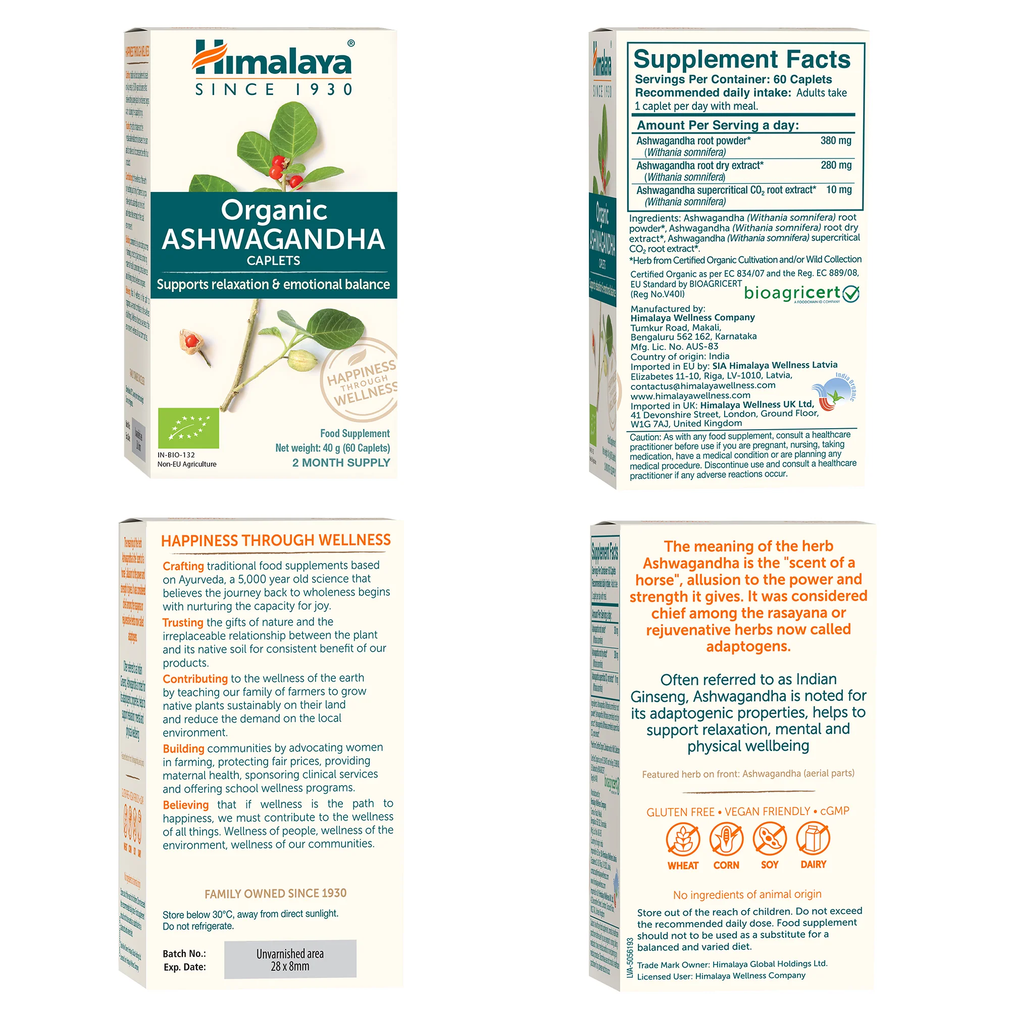 Himalaya Organic Ashwagandha (Indian Ginseng) - Image 9