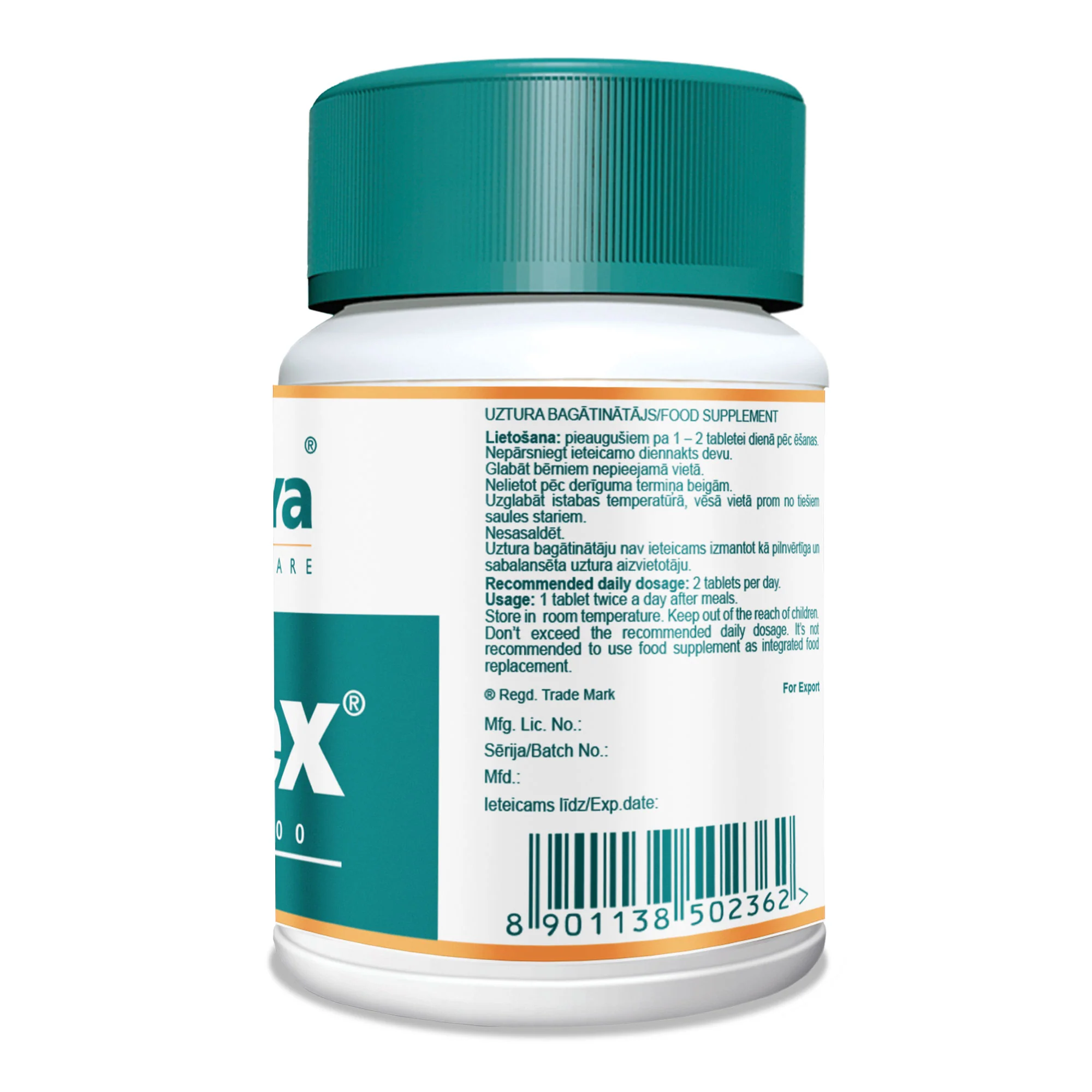 Himalaya Gasex - 100 Tablets - Image 7