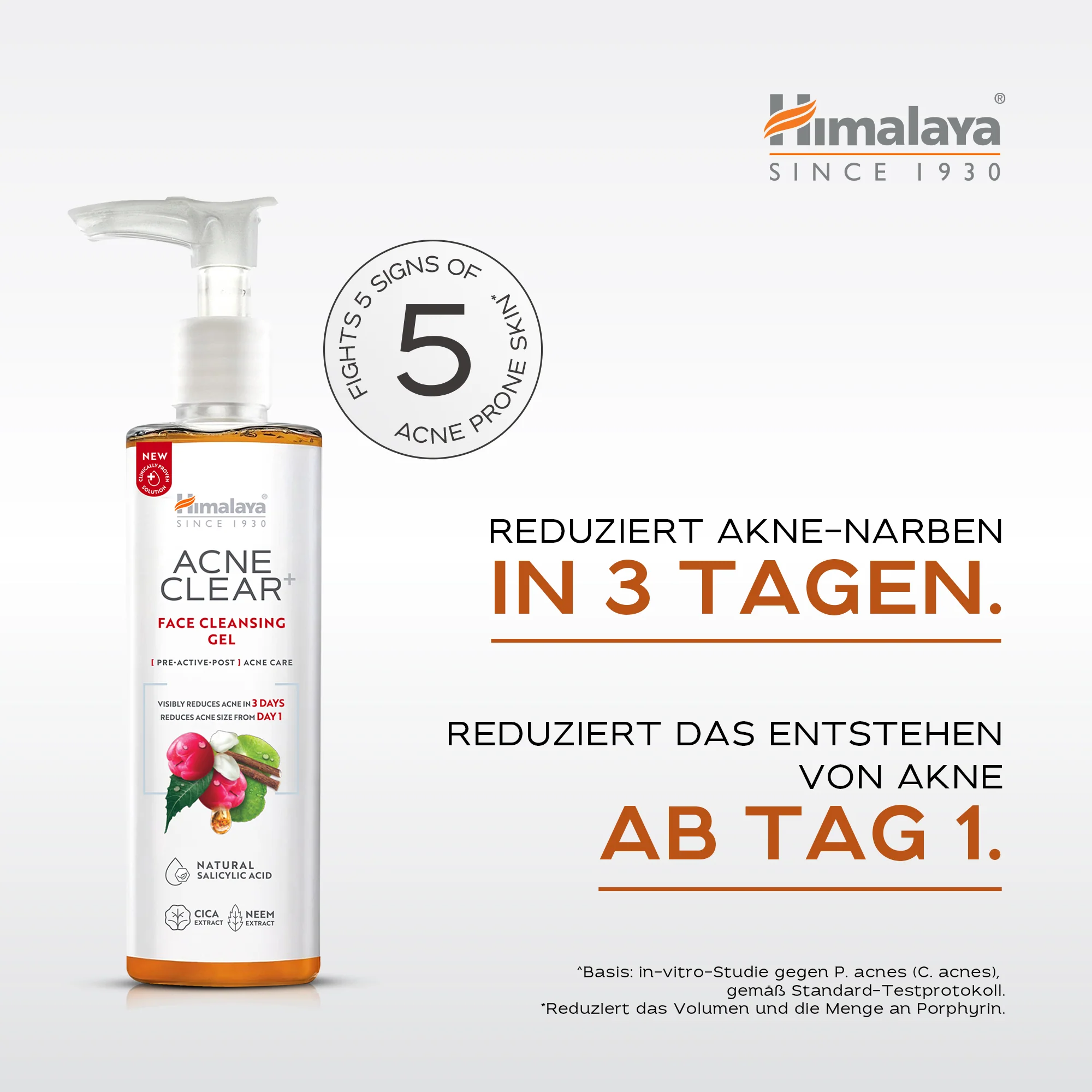 Himalaya Acne Clear+ Gesichtsreinigungsgel - Image 3