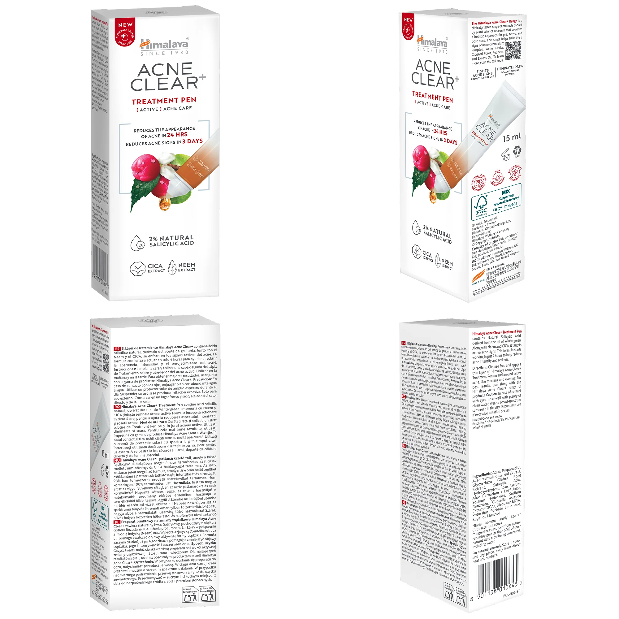 Himalaya Acne Clear+ Treatment Pen - Image 9
