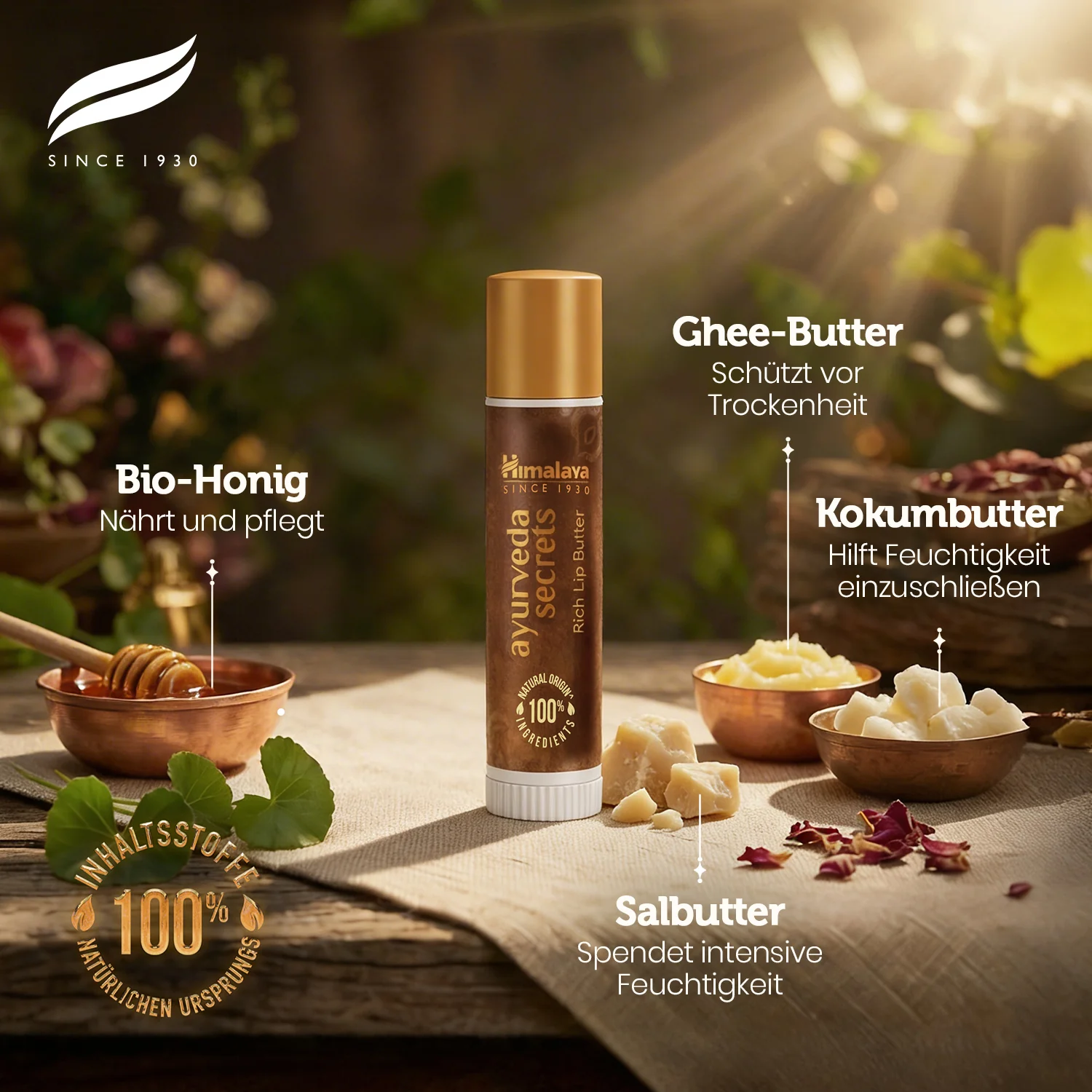Himalaya AYURVEDA SECRETS RICH LIP BUTTER - Image 3