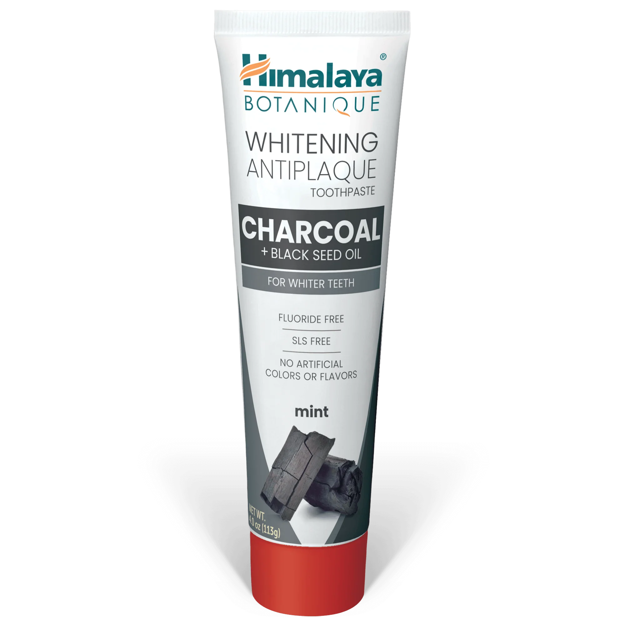 Himalaya Botanique Whitening Antiplaque Zahnpasta Holzkohle + Schwarzkümmelöl 113G - Image 4