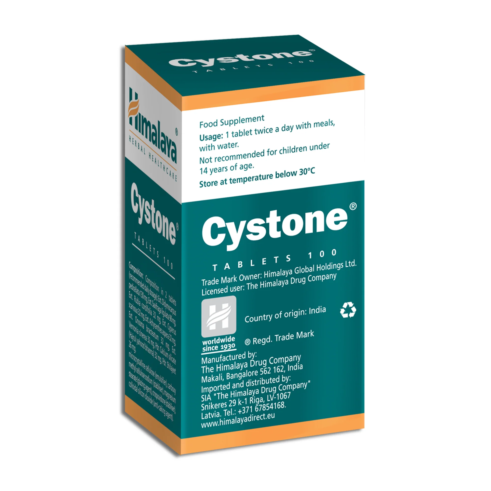 Himalaya Cystone - 100 Tablets - Image 11