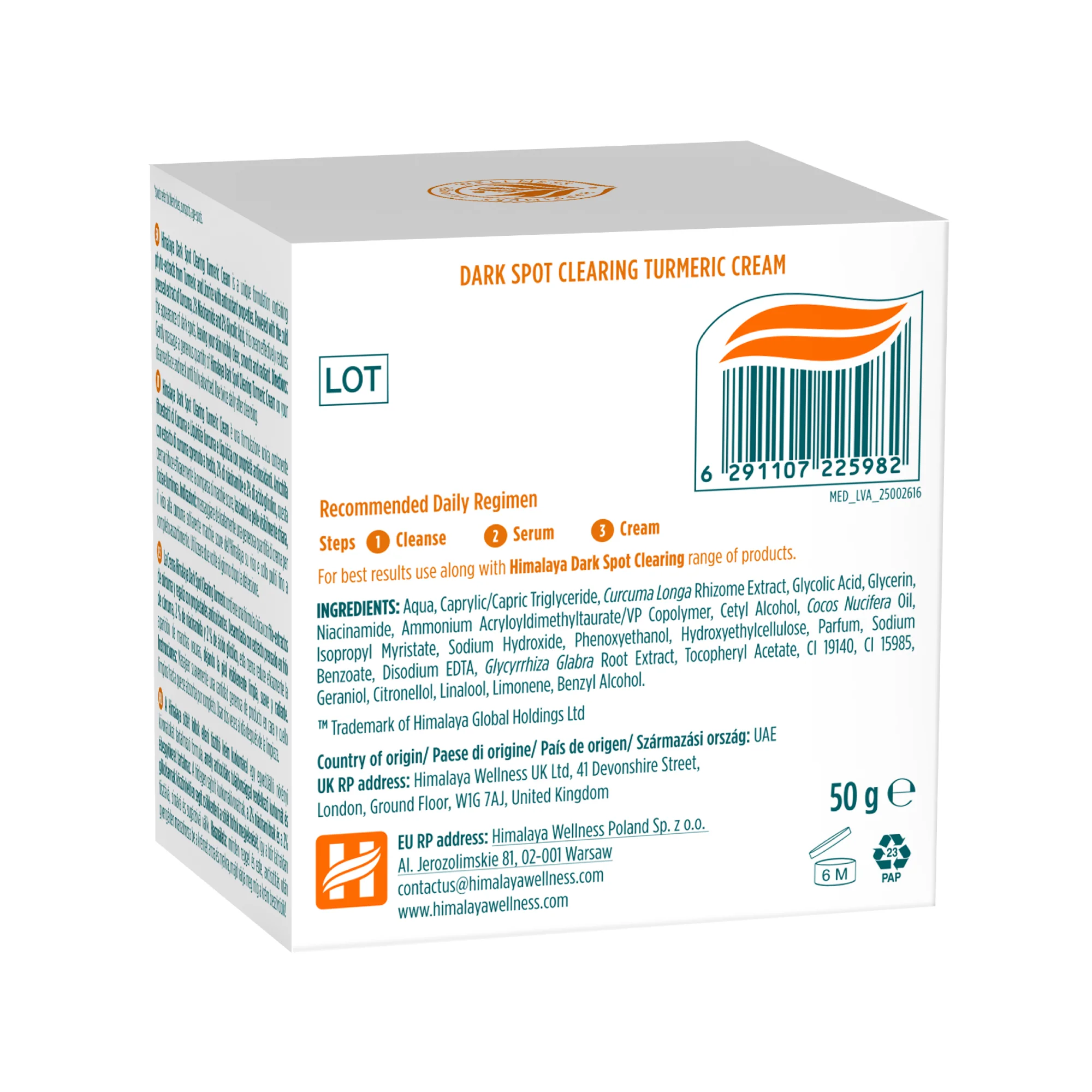 Himalaya Dark Spot Clearing Curcuma Gesichtscreme - Image 5