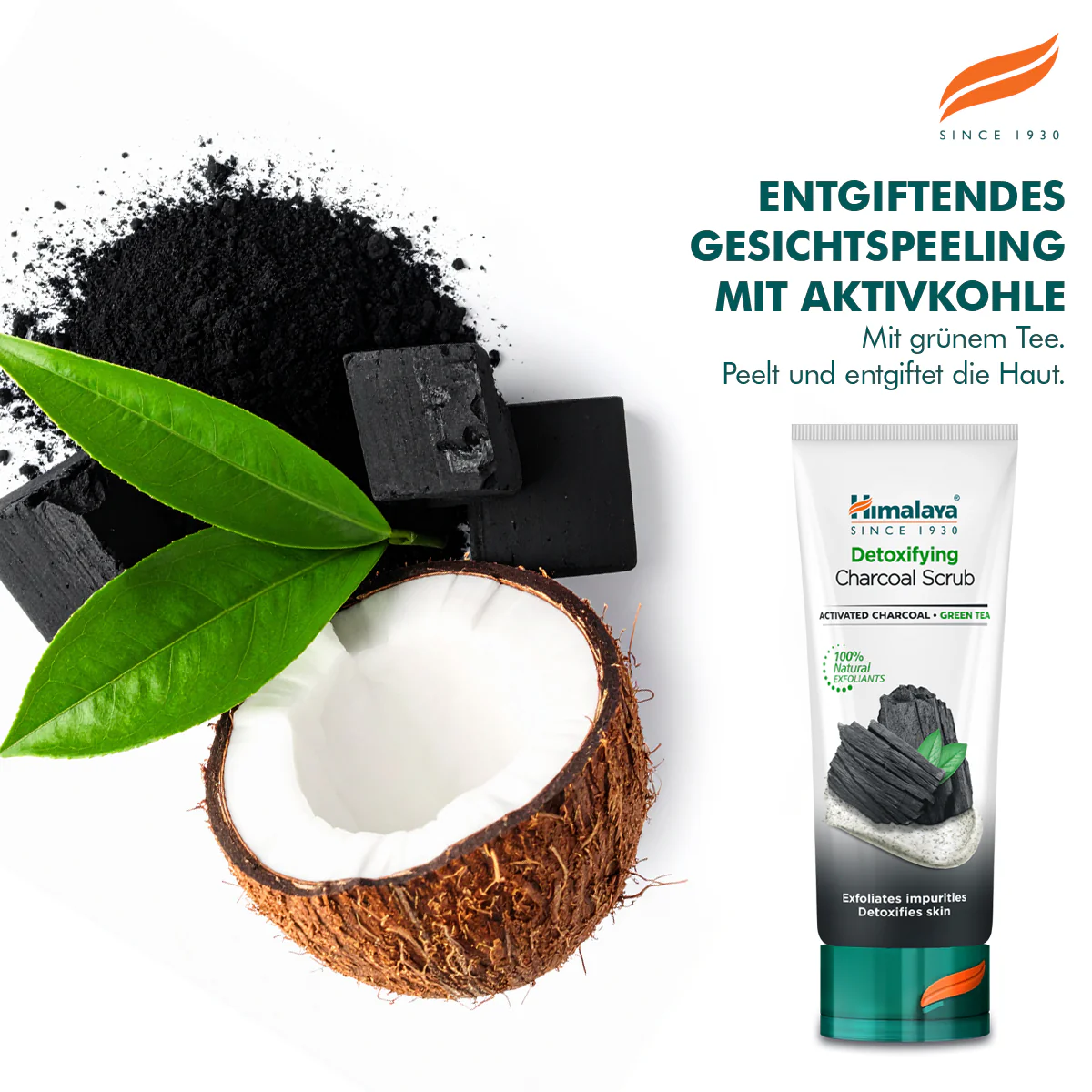 Himalaya Detoxing Aktiv-Kohle-Peeling - 75ml - Image 3