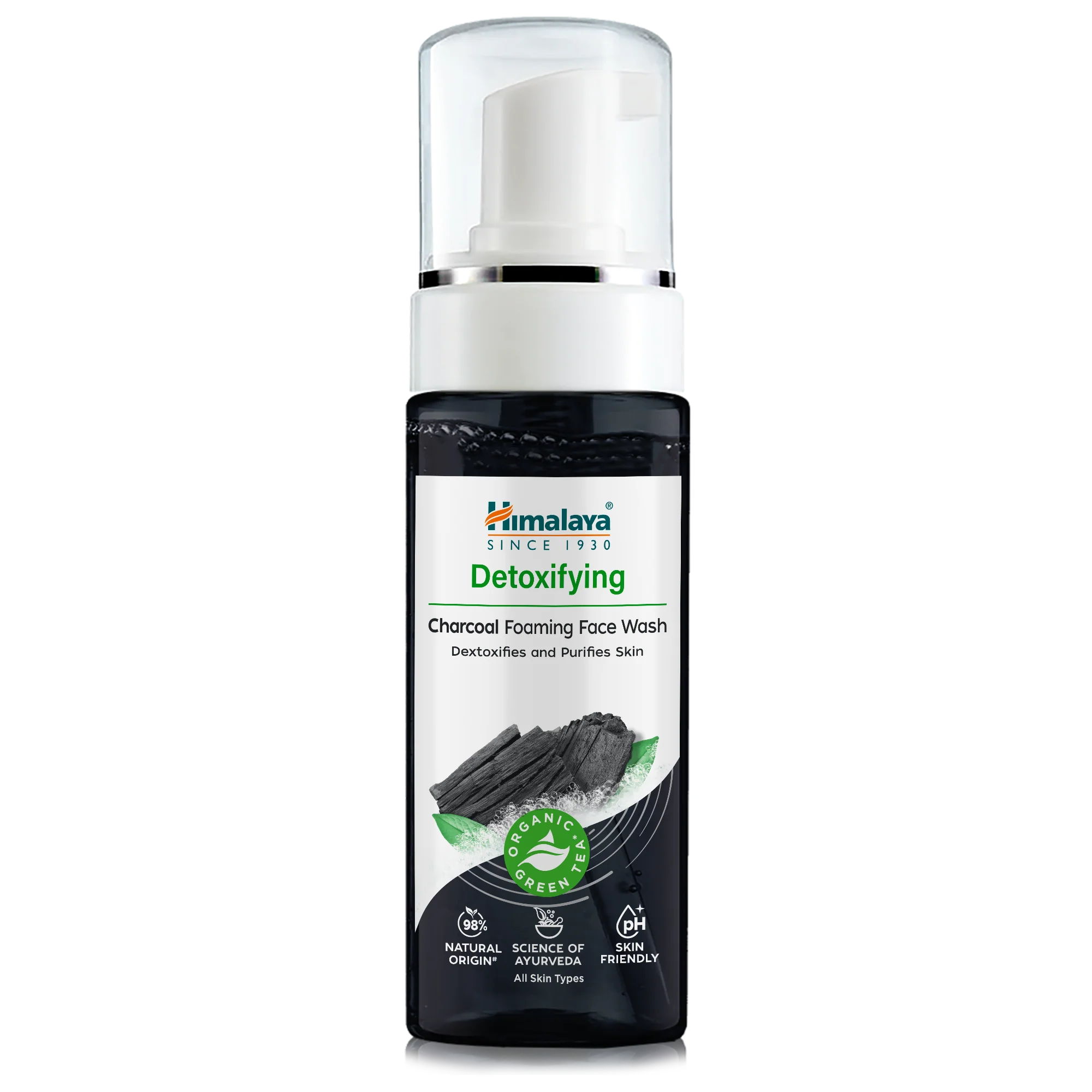 Himalaya Entgiftende, Schaumende Gesichtswasche Aus Holzkohle 150ml