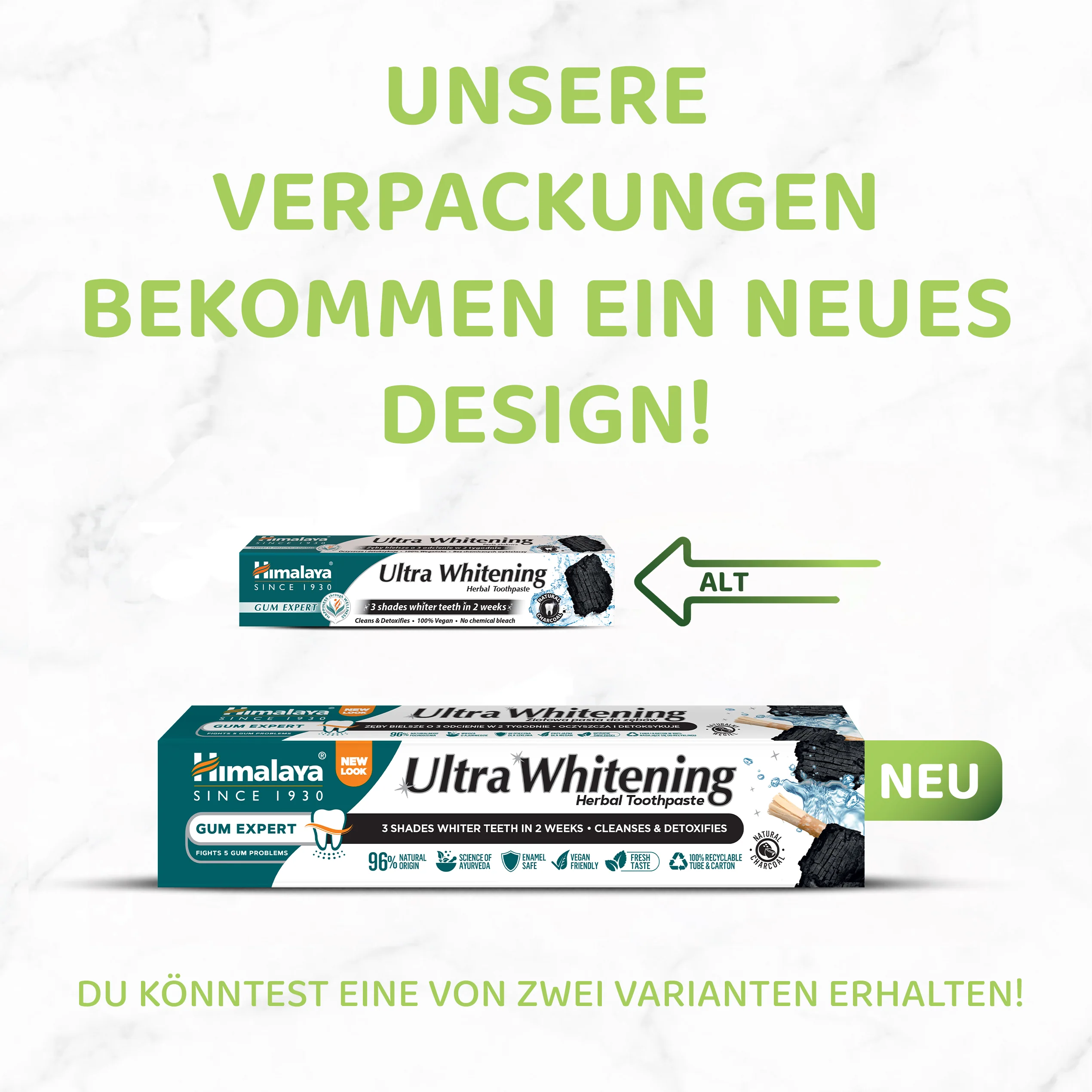 Himalaya Gum Expert Ultra Whitening Kräuterzahnpasta - 75 ml - Image 4
