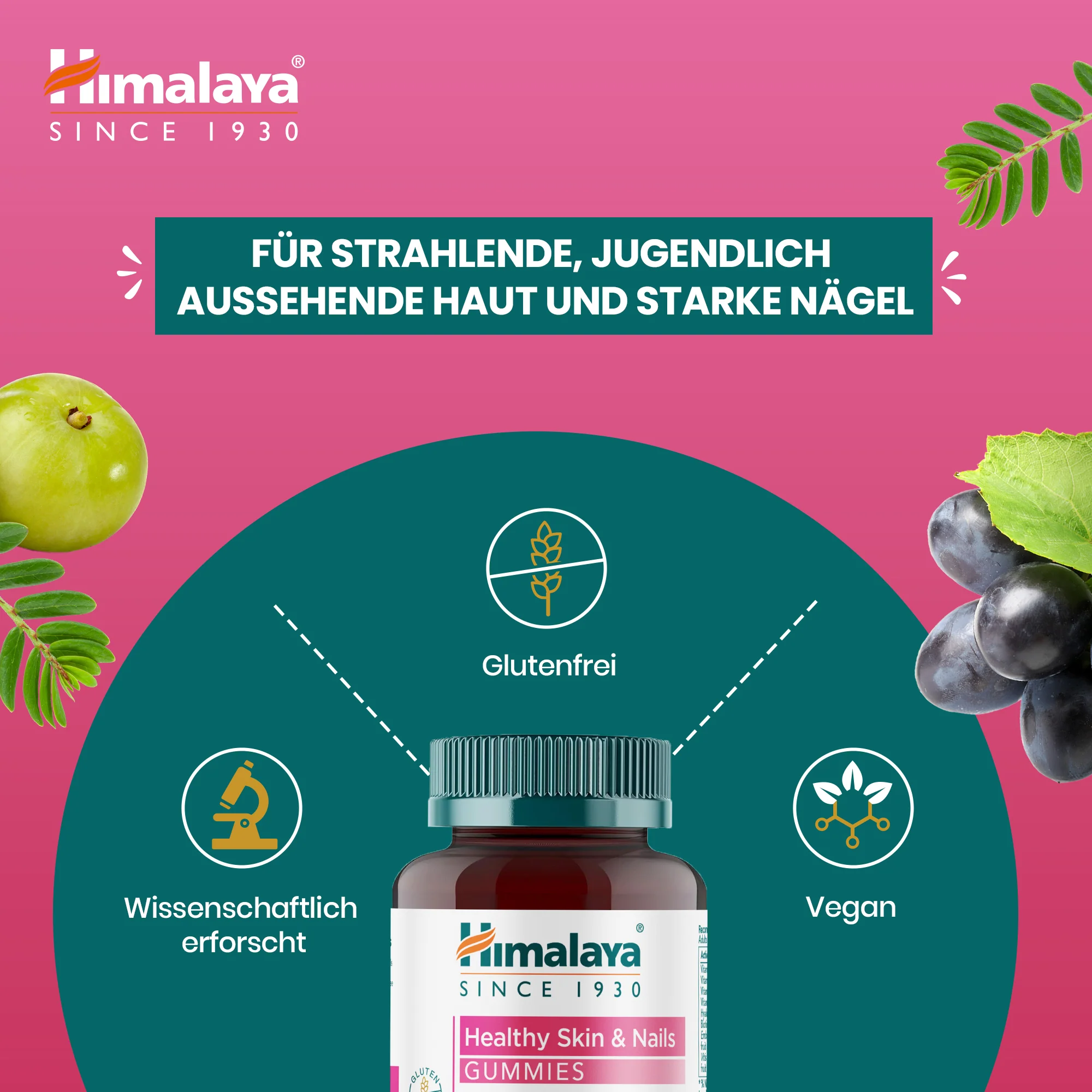 Himalaya Healthy Skin & Nails Gummies - Image 3