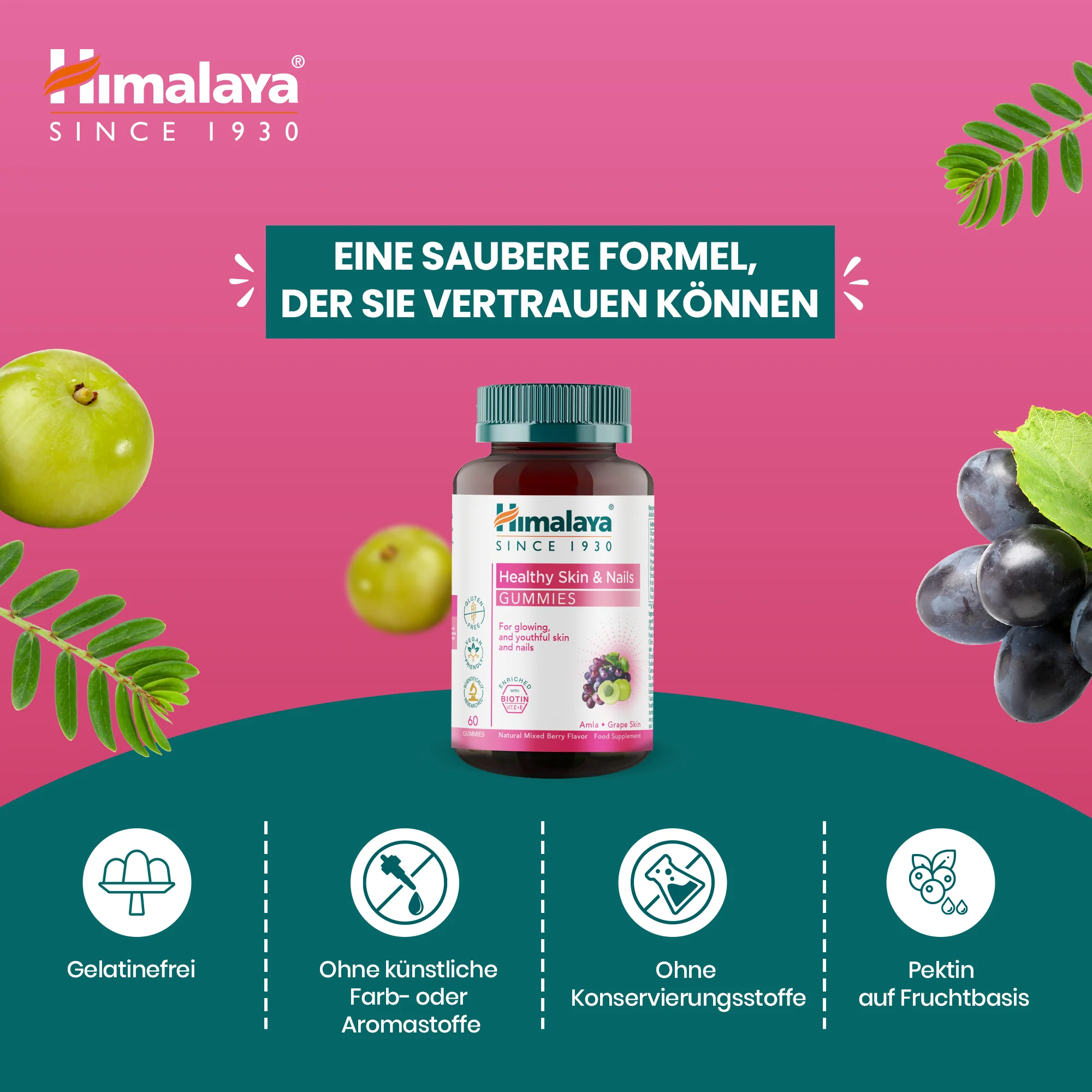 Himalaya Healthy Skin & Nails Gummies - Image 4