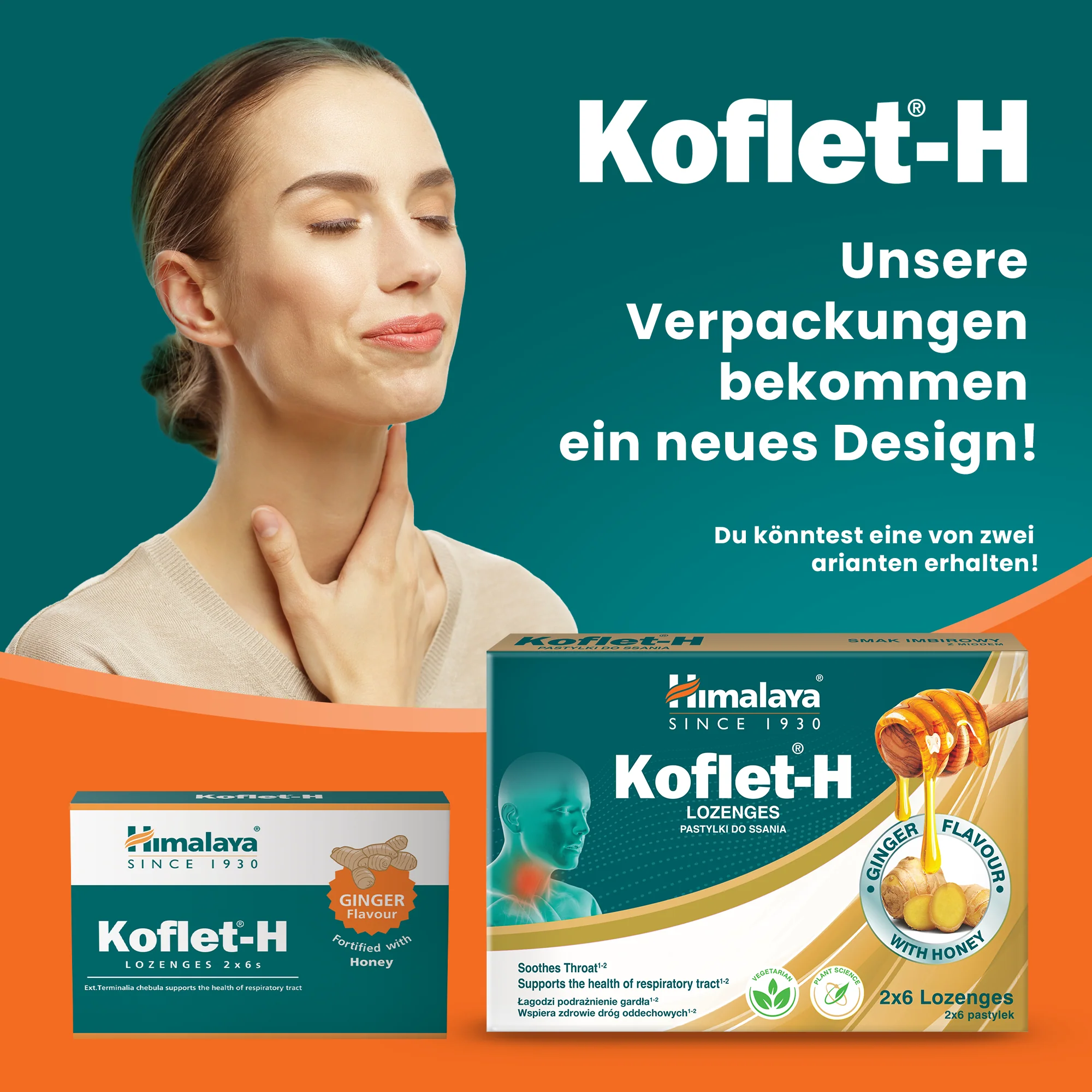 Himalaya Koflet-H Ingwer - Lozenges 2x6s - Image 6