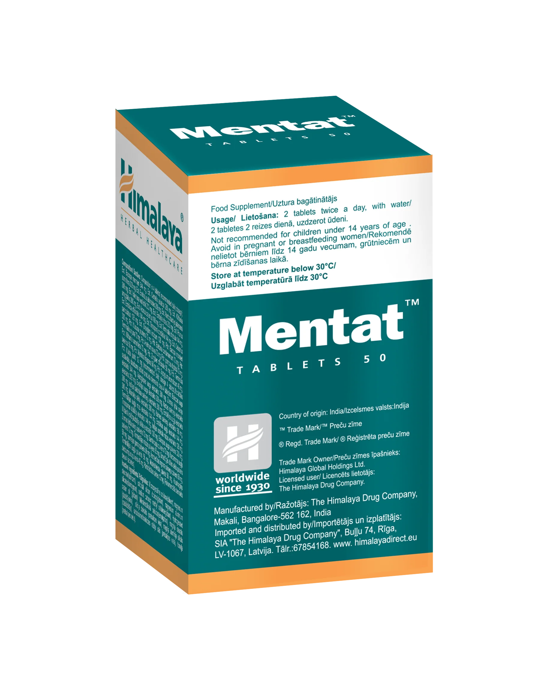 Himalaya Mentat - 50 Tablets - Image 5