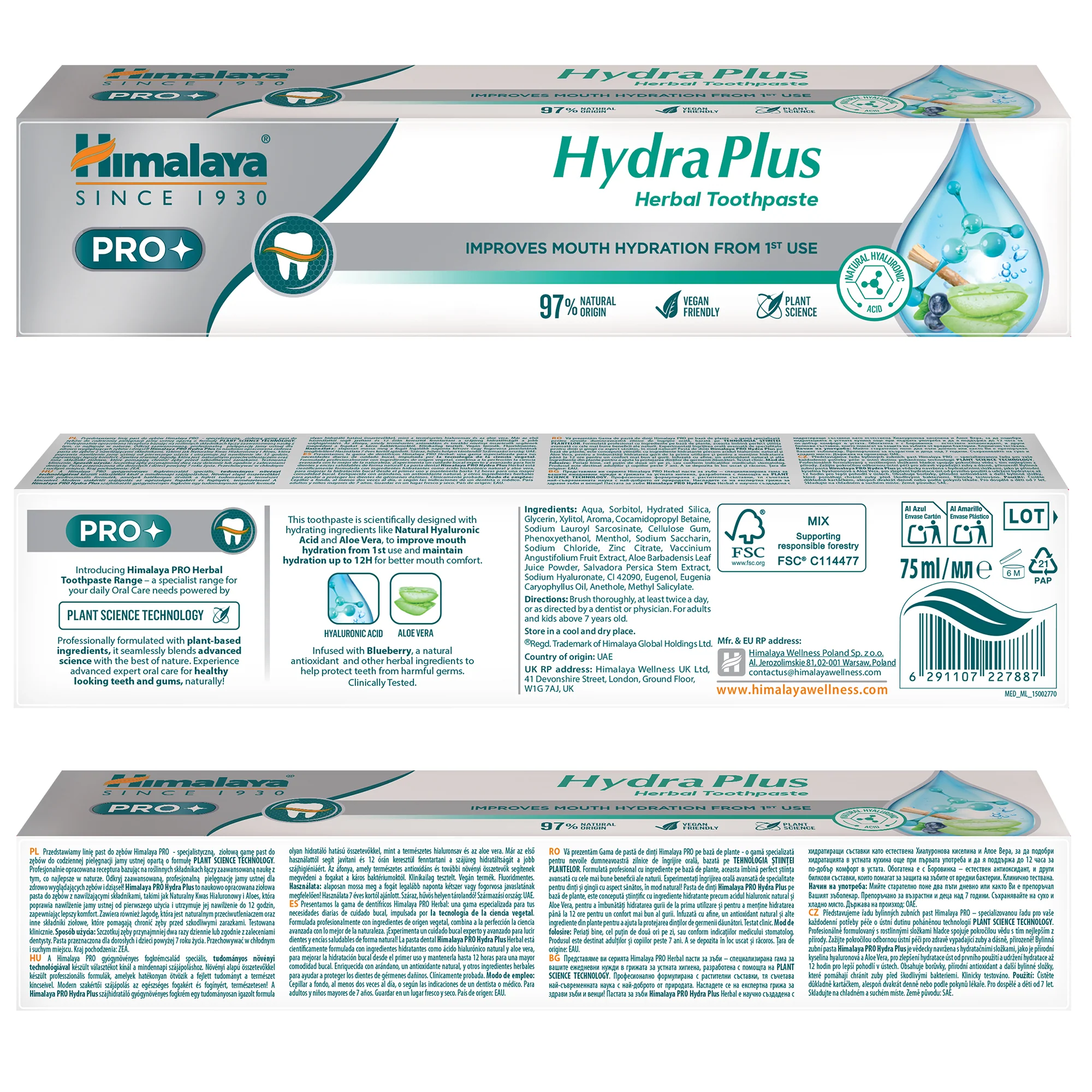 Himalaya PRO Hydra Plus Zahnpasta - Image 2