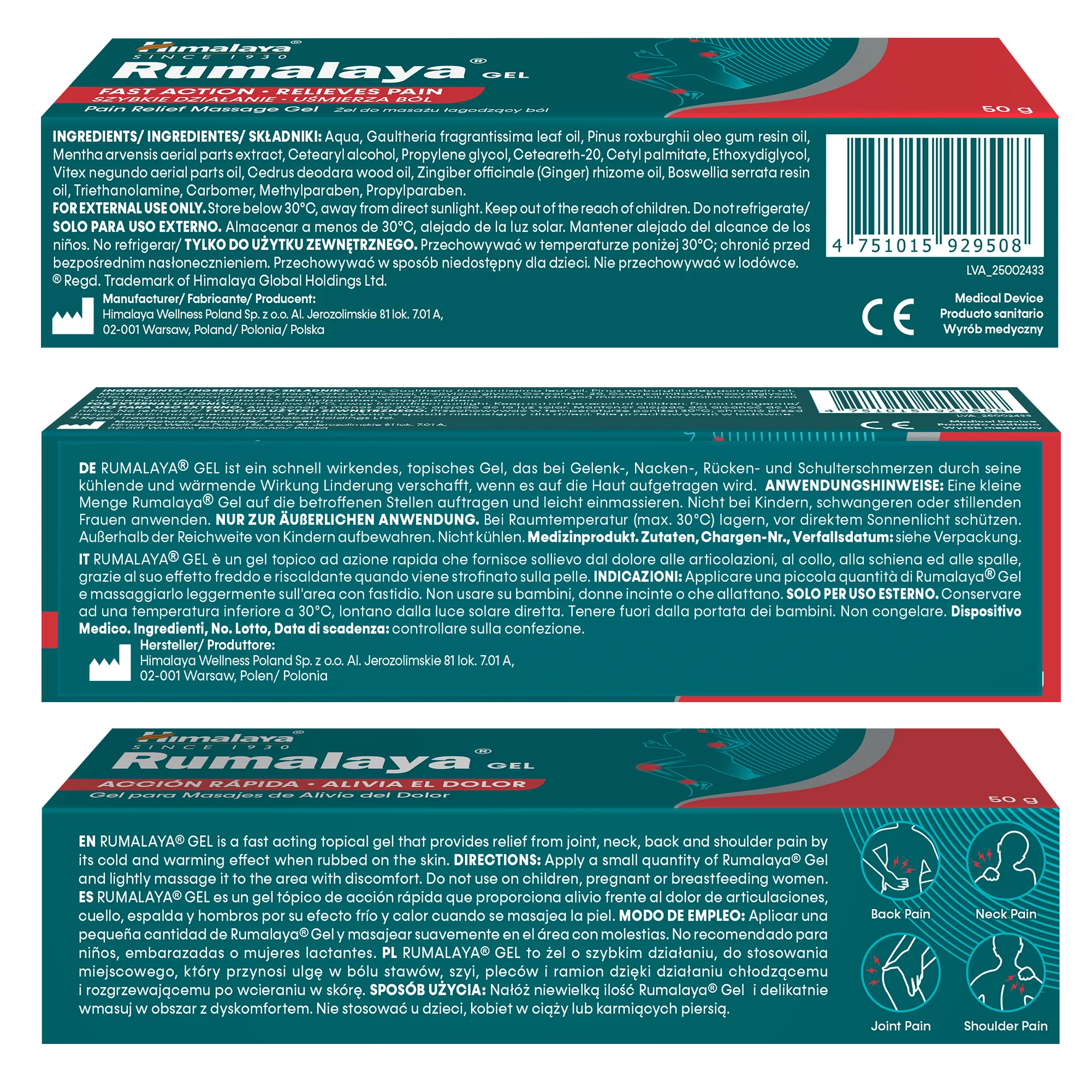 Himalaya Rumalaya-Gel - 50g - Image 8