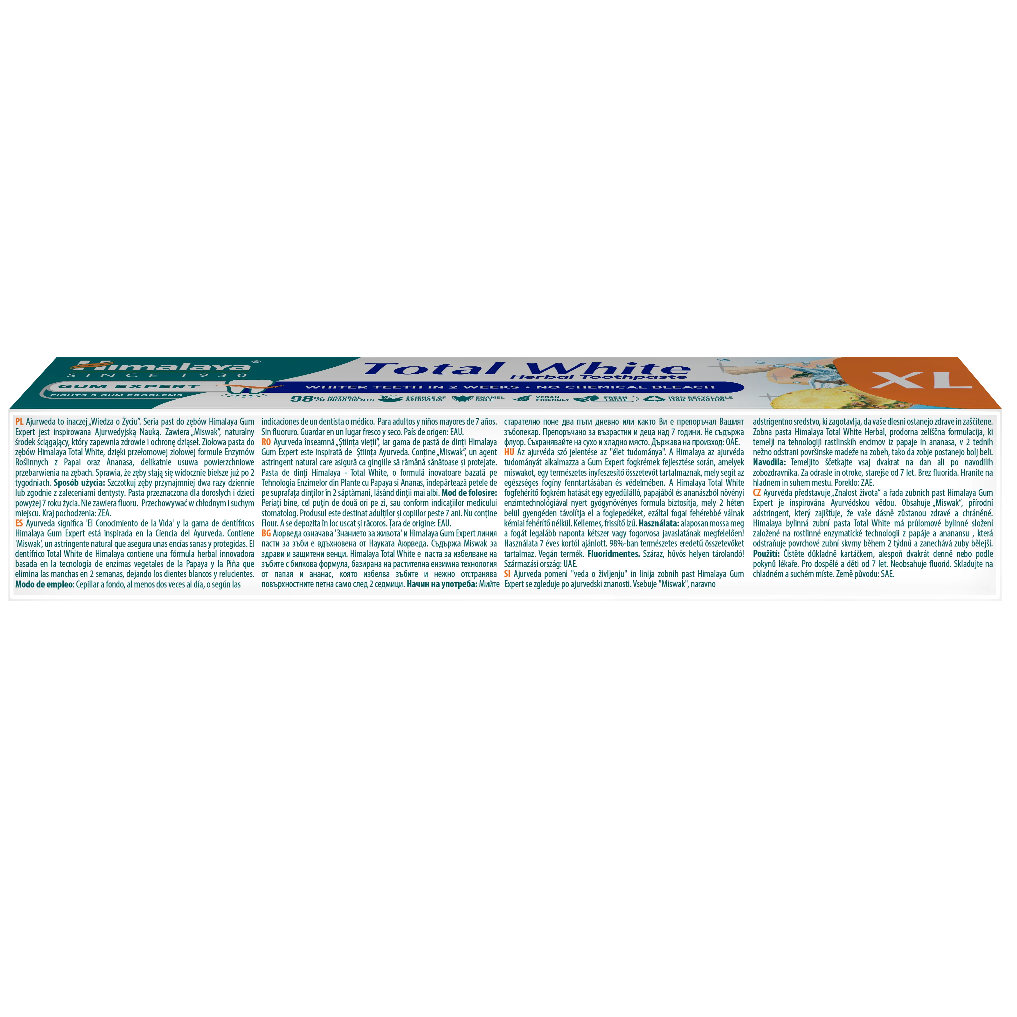 Himalaya Total White - Kräuterzahnpasta - Image 3